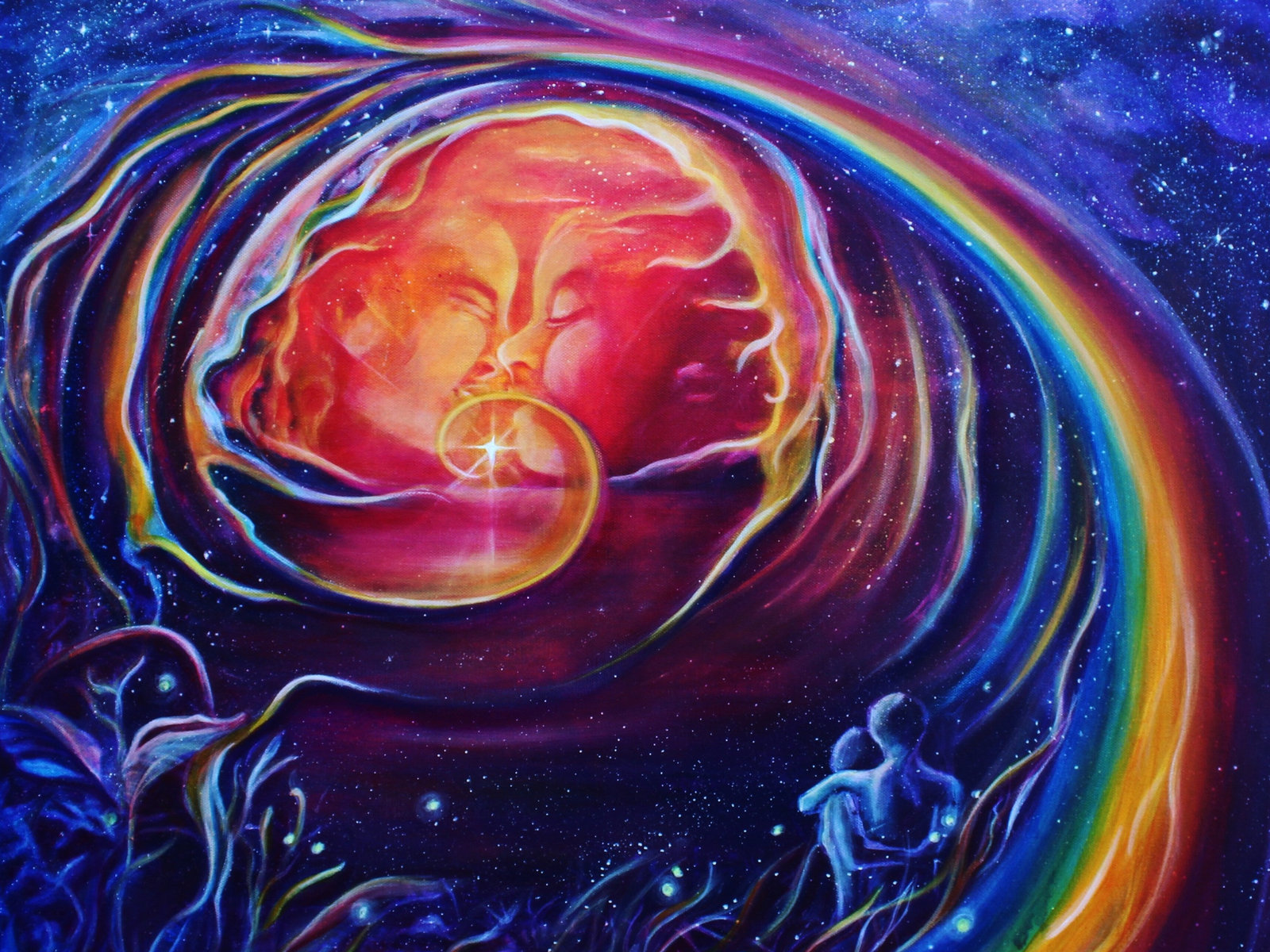 Painting from the studio