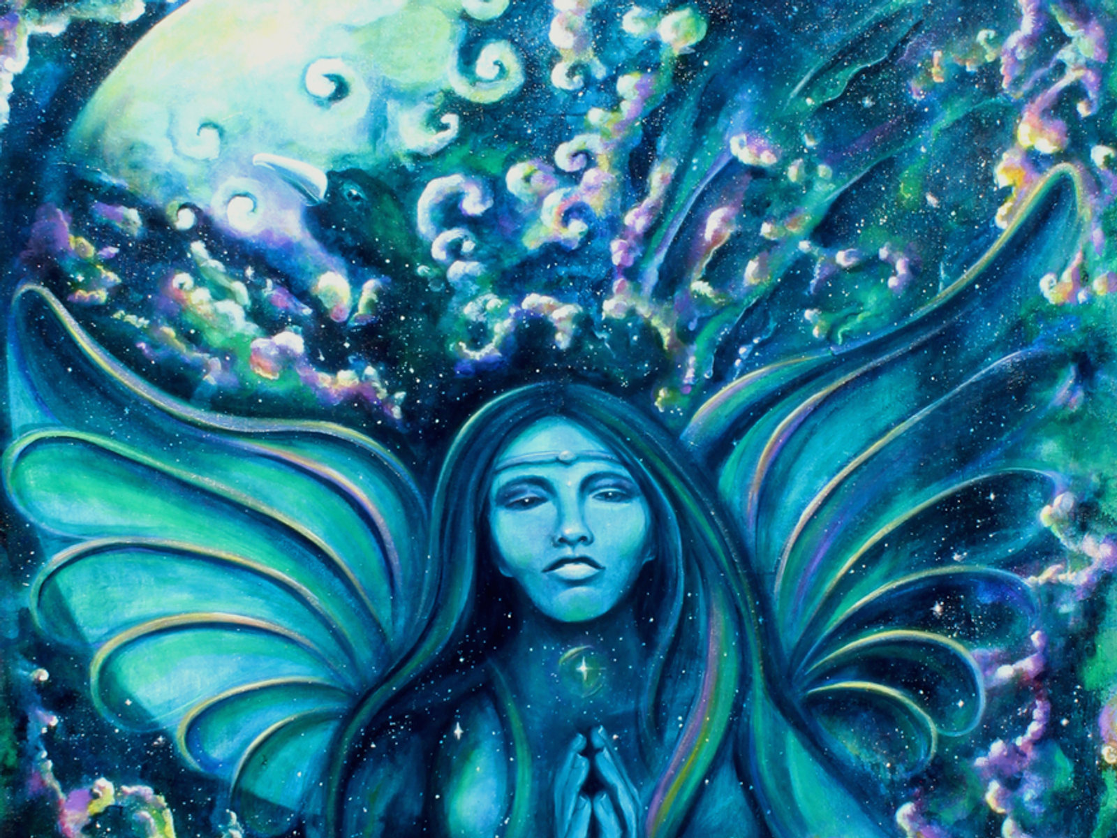 Painting from the studio