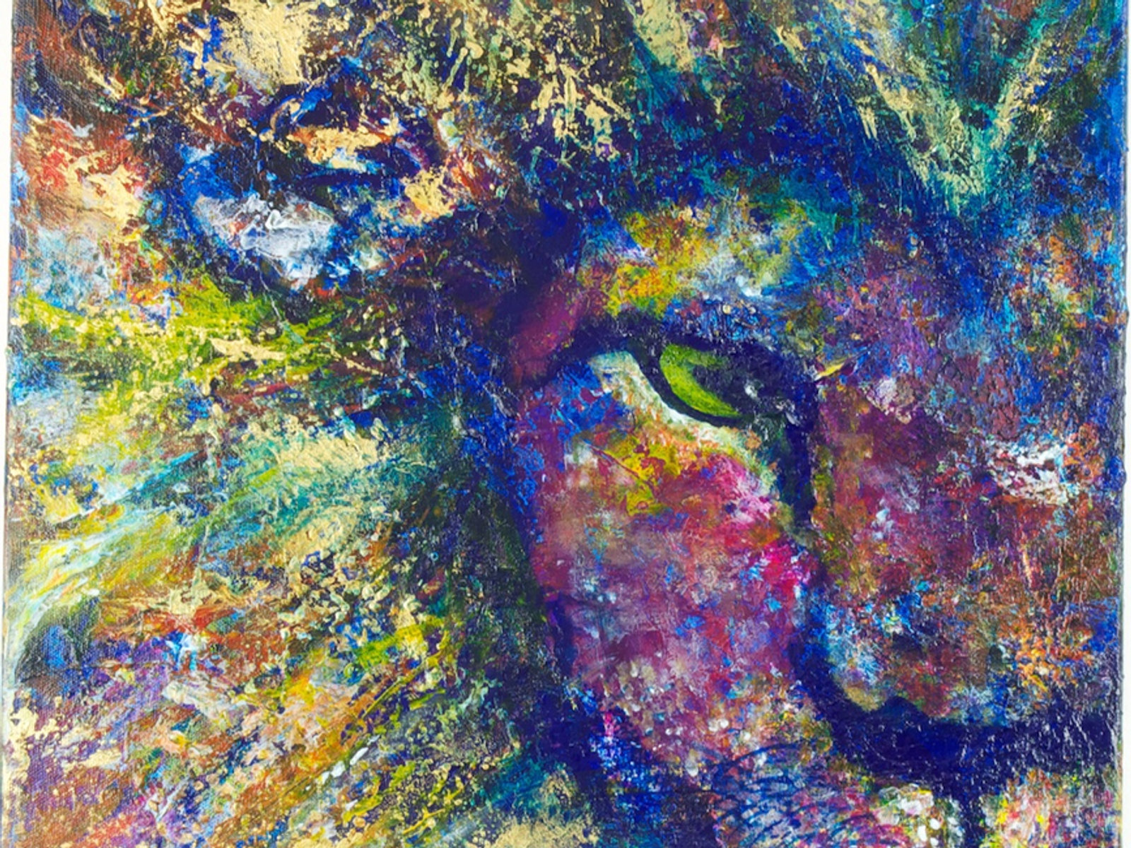 Painting from the studio