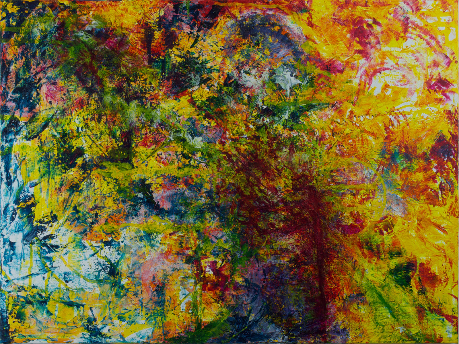 Painting from the studio