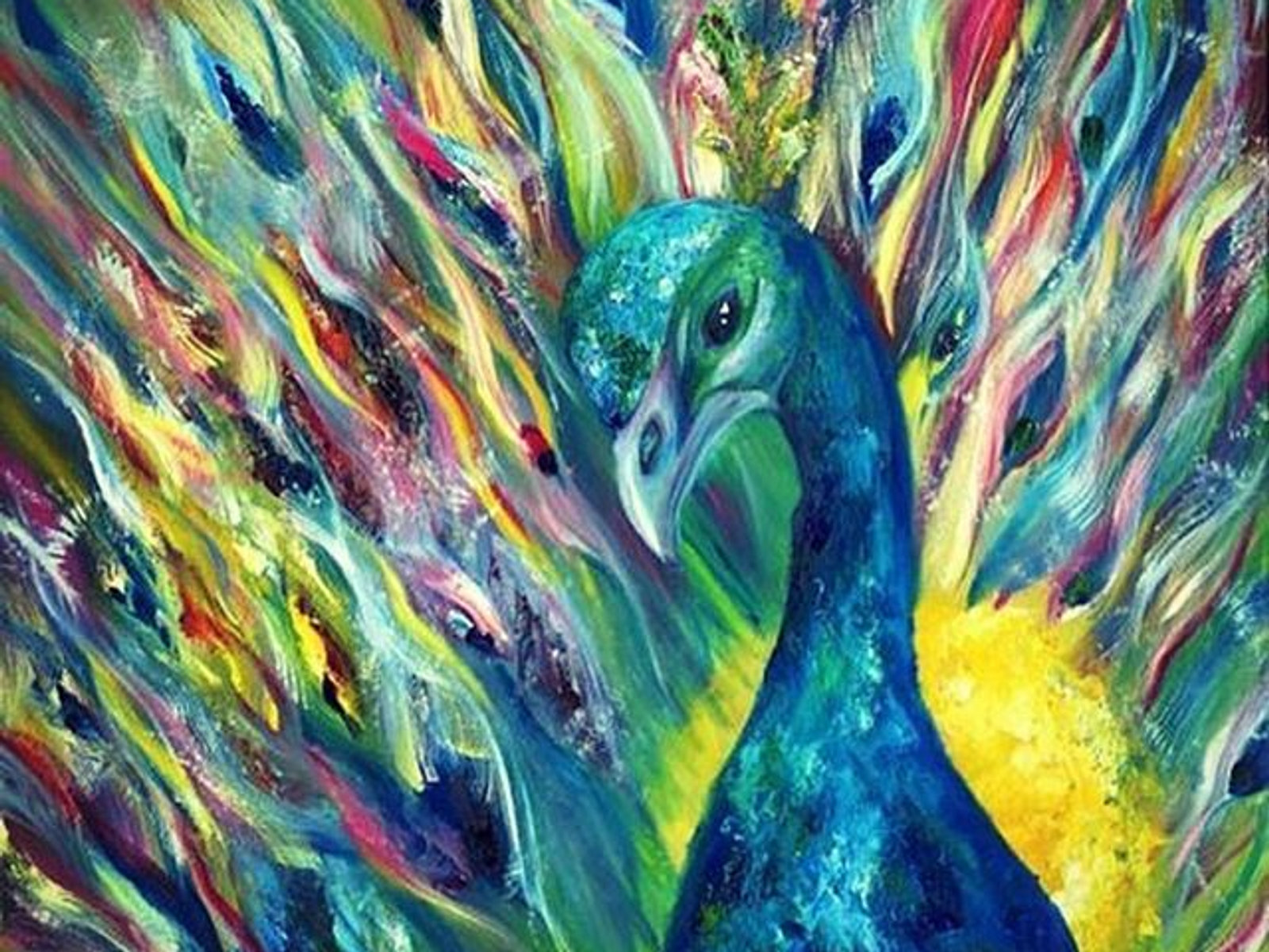 Painting from the studio