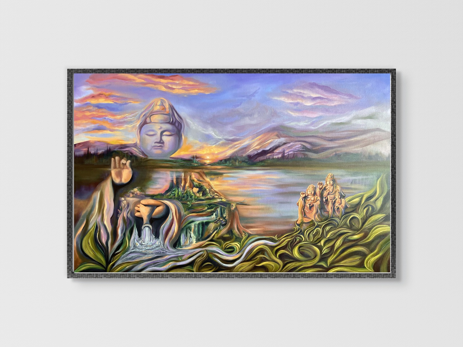 Dreams of the Jewel — original oil painting by Amelia Passer