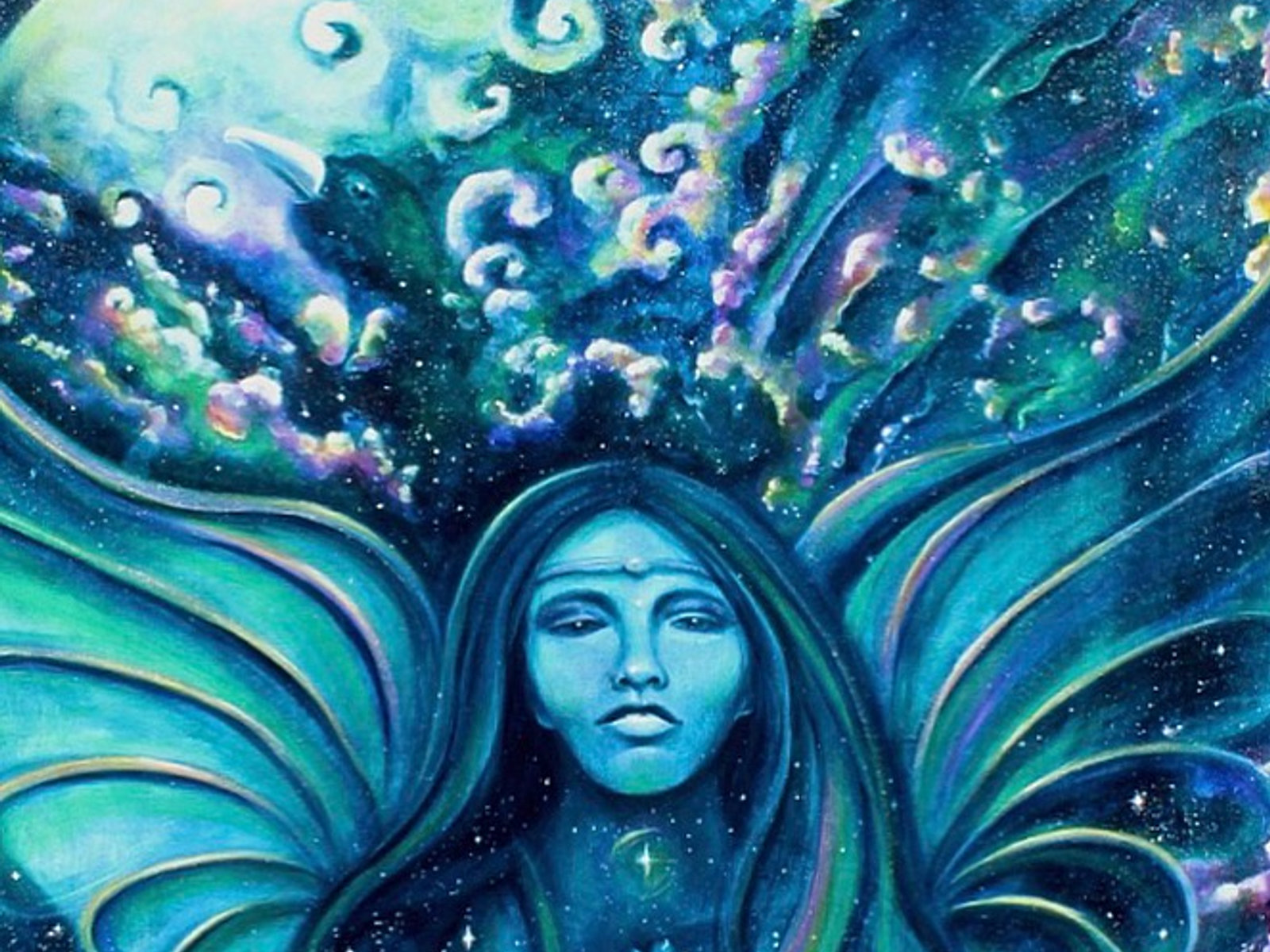 The Protectress — original oil painting by Amelia Passer